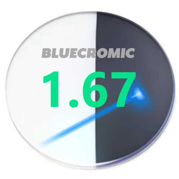 Index 1,67 Tipis 25% Bluecromic